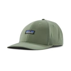 Patagonia Airshed Cap - 100% Recycled Polyester & NetPlus® -Sportswear Shop airshed cap 100 recycled polyester netplusr headwear patagonia sedge green 540012