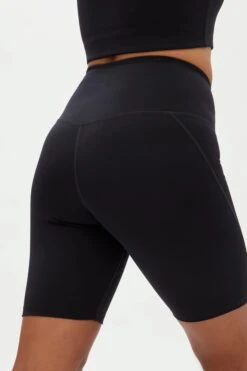 Bike Shorts - Made From Recycled Plastic Bottles -Sportswear Shop bike shorts made from recycled plastic bottles pants girlfriend collective 291874