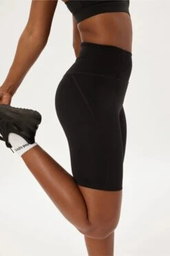 Bike Shorts - Made From Recycled Plastic Bottles -Sportswear Shop bike shorts made from recycled plastic bottles pants girlfriend collective 799274