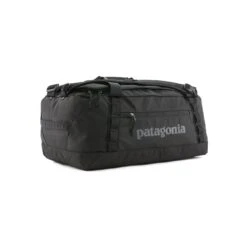 Patagonia Black Hole Duffel 40L - 100% Postconsumer Recycled Polyester -Sportswear Shop black hole duffel 40l patagonia black all 738549