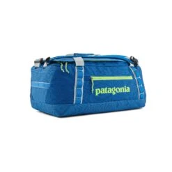 Patagonia Black Hole Duffel 40L - 100% Postconsumer Recycled Polyester -Sportswear Shop black hole duffel 40l patagonia vessel blue all 610556