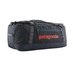Patagonia Black Hole Duffel 70L - 100% Postconsumer Recycled Polyester -Sportswear Shop black hole duffel 70l 100 postconsumer recycled polyester bags patagonia smolder blue 647798