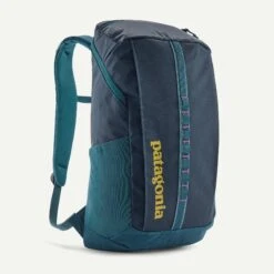 Patagonia Black Hole Pack 25L - 100% Recycled Polyester -Sportswear Shop black hole pack 25l 100 recycled polyester bags patagonia tidal blue 346604