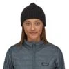 Patagonia Brodeo Beanie - Recycled Wool & Recycled Nylon -Sportswear Shop brodeo beanie recycled wool recycled nylon headwear patagonia black 608009