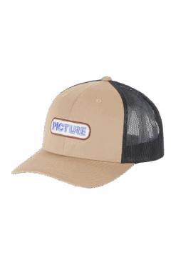 Byam Trucker Cap - Organic Cotton -Sportswear Shop byam trucker cap organic cotton headwear picture organic dark stone 390425