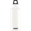 Classic SIGG Traveller Water Bottle - Aluminium -Sportswear Shop classic sigg aluminium water bottle made in switzerland bottle sigg white 06l 867871