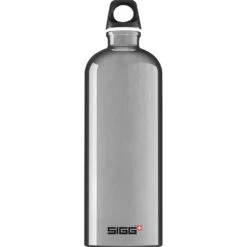 Classic SIGG Traveller Water Bottle - Aluminium -Sportswear Shop classic sigg traveller water bottle aluminium cutlery sigg alu 1l 190609