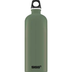 Classic SIGG Traveller Water Bottle - Aluminium -Sportswear Shop classic sigg water bottle aluminium cutlery sigg traveller leaf green 1l 325917
