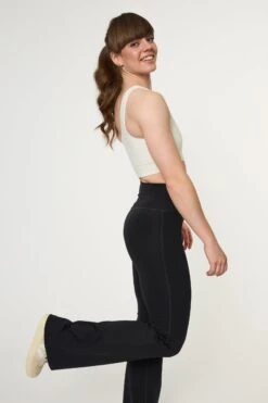 Compressive Flare Legging -Sportswear Shop compressive flare legging pants girlfriend collective 245586