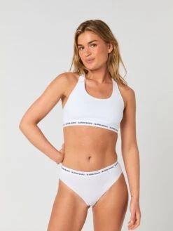 BJØRN BORG Core Logo High Waist Brief 2-pack -Sportswear Shop core logo high waist brief 2 pack bjorn borg 310337