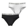 BJØRN BORG Core Logo High Waist Brief 2-pack 1 BJØRN BORG Core Logo High Waist Brief 2-pack -Sportswear Shop core logo high waist brief 2 pack bjorn borg multipack blackwhite xs 178204
