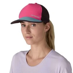 Patagonia Duckbill Running Trucker Hat - Recycled Nylon -Sportswear Shop duckbill running trucker hat recycled nylon headwear patagonia 151414