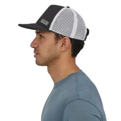 Patagonia Duckbill Trucker Hat - Recycled Nylon -Sportswear Shop duckbill trucker hat recycled nylon headwear patagonia 330921