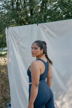 Dylan Crop Tank Bra - Made From Recycled Plastic Bottles -Sportswear Shop dylan crop bra made from recycled plastic bottles bra girlfriend collective 252471