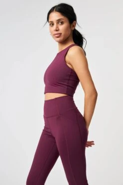 Dylan Crop Tank Bra - Made From Recycled Plastic Bottles -Sportswear Shop dylan crop tank bra made from recycled plastic bottles underwear girlfriend collective 850042