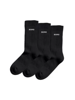 BJØRN BORG Essential Crew Socks 3-pack 8 BJØRN BORG Essential Crew Socks 3-pack -Sportswear Shop essential crew socks 3 pack socks bjorn borg black 35 38 581166