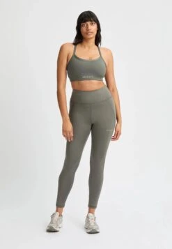 Röhnisch Flattering High Waist Tights - Recycled Polyester -Sportswear Shop flattering high waist tights recycled polyester pants rohnisch 331623