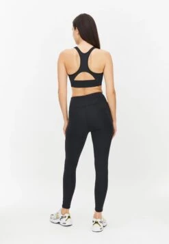 Röhnisch Flattering High Waist Tights - Recycled Polyester -Sportswear Shop flattering high waist tights recycled polyester pants rohnisch 886663