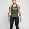 Fortuna Logo Top - Oeko-tex 100 Standard Certified Polyamide -Sportswear Shop fortuna logo top army responsible activewear top nepra s 125696