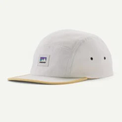 Patagonia Graphic Maclure Hat - Organic Cotton & Recycled Polyester -Sportswear Shop graphic maclure hat organic cotton recycled polyester headwear patagonia shop sticker birch white 717453