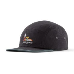 Patagonia Graphic Maclure Hat - Organic Cotton & Recycled Polyester -Sportswear Shop graphic maclure hat patagonia lose it ink black all 270609