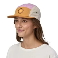 Patagonia Graphic Maclure Hat - Organic Cotton & Recycled Polyester -Sportswear Shop graphic maclure hat patagonia spirited sun pufferfish gold all 986912