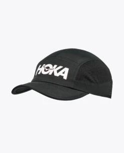 HOKA Run Hat -Sportswear Shop hoka run hat headwear hoka black 304263