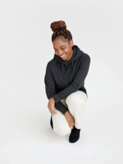 Hoodie Raglan - Unisex - Recycled Cotton & Recycled Polyester -Sportswear Shop hoodie raglan unisex 100 recycled materials hoodie pure waste 481825