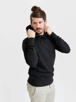 Hoodie Raglan - Unisex - Recycled Cotton & Recycled Polyester -Sportswear Shop hoodie raglan unisex 100 recycled materials hoodie pure waste black xs 854520