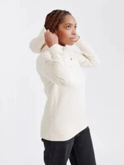 Hoodie Raglan - Unisex - Recycled Cotton & Recycled Polyester -Sportswear Shop hoodie raglan unisex recycled cotton recycled polyester shirt pure waste ecru xs 746370