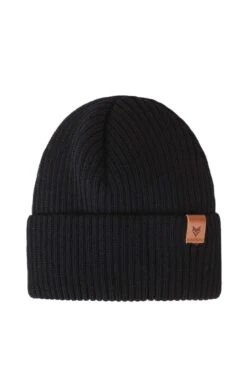 Korpi Rib Beanie - 100% Certified Merino Wool -Sportswear Shop korpi rib beanie 100 certified merino wool headwear vai ko black 850944