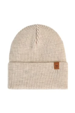 Korpi Rib Beanie - 100% Certified Merino Wool -Sportswear Shop korpi rib beanie 100 certified merino wool headwear vai ko oatmilk 580075