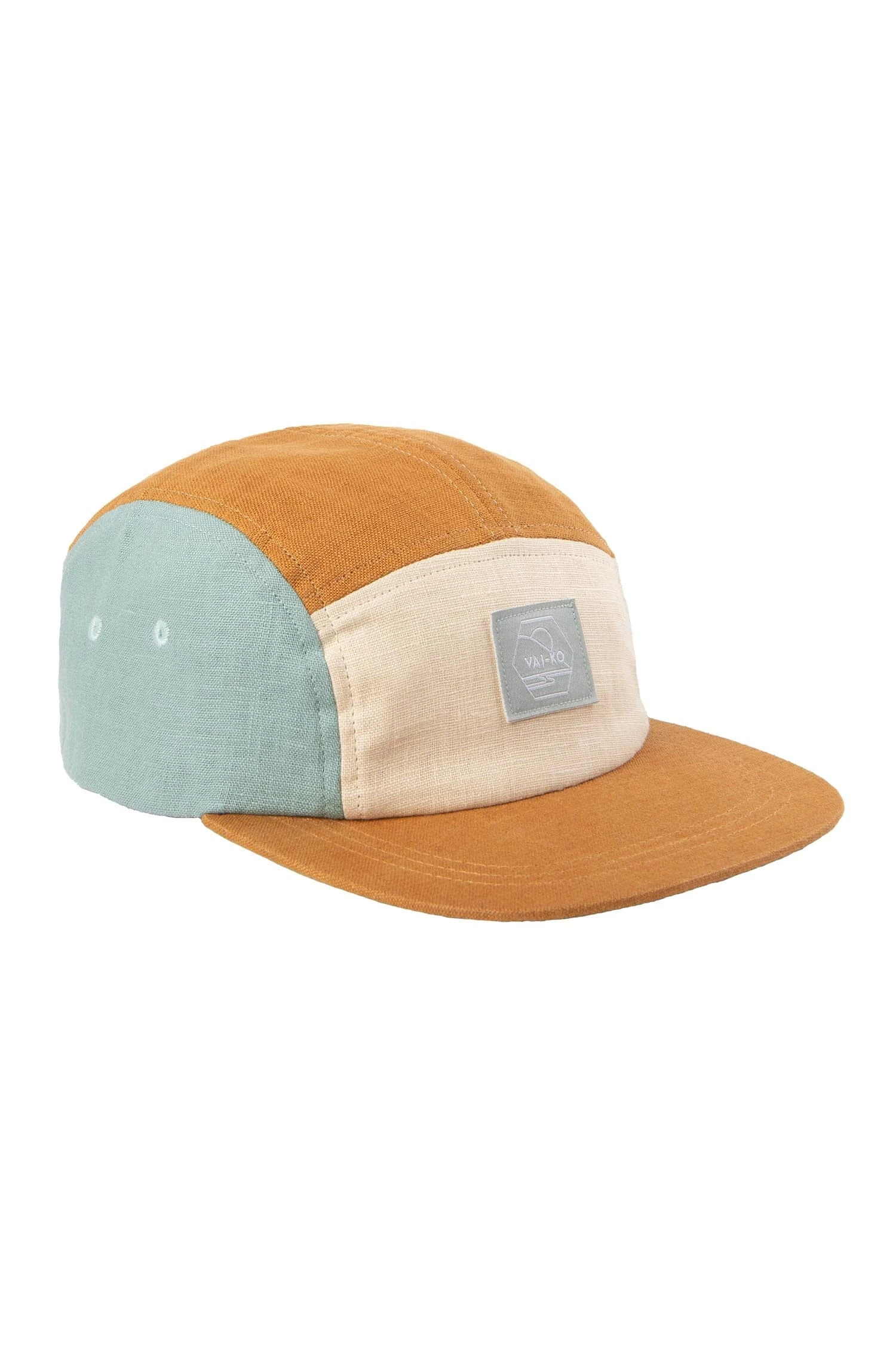 Kultakero Color Block 5-panel - 100% Linen 3 Kultakero Color Block 5-panel - 100% Linen
