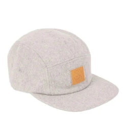 Kultakero Winter 5-panel Cap - Recycled Wool & Recycled Polyester -Sportswear Shop kultakero winter 5 panel cap recycled wool recycled polyester cap vai ko light grey 225685