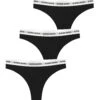 BJØRN BORG Logo Thongs 3-pack -Sportswear Shop logo thongs 3 pack underwear bjorn borg black xs 299851