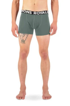 Mons Royale Men's Hold 'em Shorty Boxer - Merino Wool -Sportswear Shop mens hold em shorty boxer merino wool underwear mons royale 794635