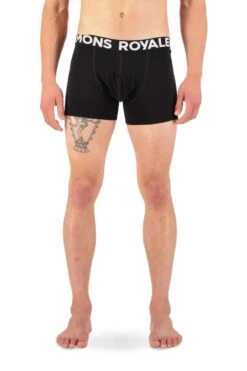 Mons Royale Men's Hold 'em Shorty Boxer - Merino Wool