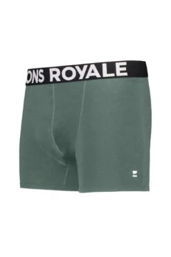 Mons Royale Men's Hold 'em Shorty Boxer - Merino Wool -Sportswear Shop mens hold em shorty boxer merino wool underwear mons royale burnt sage s 149183