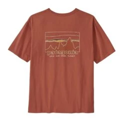 Patagonia M's '73 Skyline Organic T-Shirt - 100% Organic Cotton -Sportswear Shop ms 73 skyline organic t shirt 100 organic cotton shirt patagonia 522784