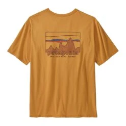 Patagonia M's '73 Skyline Organic T-Shirt - 100% Organic Cotton -Sportswear Shop ms 73 skyline organic t shirt 100 organic cotton shirt patagonia 700353