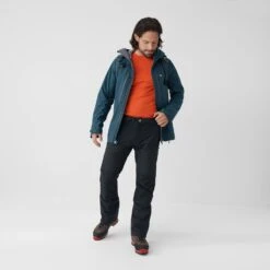 FJÄLLRÄVEN M's Bergtagen Touring Trousers - Recycled Polyamide -Sportswear Shop ms bergtagen touring trousers recycled polyamide pants fjallraven black 46 regular 370661