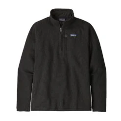 Patagonia M's Better Sweater 1/4 Zip Fleece - 100% Recycled Polyester -Sportswear Shop ms better sweater 14 zip fleece 100 recycled polyester shirt patagonia 896534