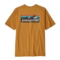 Patagonia M's Boardshort Logo Pocket Responsibili-Tee - Recycled Cotton & Recycled Polyester -Sportswear Shop ms boardshort logo pocket responsibili tee recycled cotton recycled polyester shirt patagonia 167617