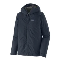 Patagonia M's Boulder Fork Rain Jacket - Recycled Polyester -Sportswear Shop ms boulder fork rain jacket jacket patagonia smolder blue m 403055
