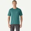 Patagonia M's Capilene® Cool Daily Graphic T-Shirt - Recycled Polyester -Sportswear Shop ms capilener cool daily graphic t shirt recycled polyester shirt patagonia strataspire wetland blue x dye s 961825