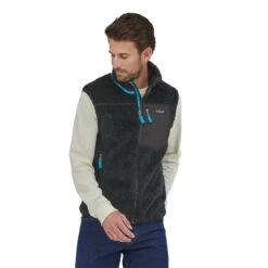 Patagonia M's Classic Retro-X Fleece Vest - Recycled Polyester -Sportswear Shop ms classic retro x fleece vest recycled polyester jacket patagonia pitch blue s 408584