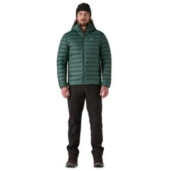 Patagonia M's Down Sweater Hoody - Recycled Nylon & RDS Certified Down -Sportswear Shop ms down sweater hoody recycled nylon rds certified down jacket patagonia 478148