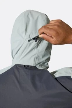 Rab M's Downpour Trail Light Waterproof Jacket - Recycled Polyester -Sportswear Shop ms downpour trail light waterproof jacket recycled polyester jacket rab 942493