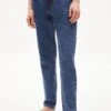 Armedangels M's Dylaano Retro Jeans - Straight Fit - Organic Cotton Mix -Sportswear Shop ms dylaano retro jeans straight fit organic cotton mix pants armedangels dark salty blue 29 32 238038