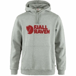 FJÄLLRÄVEN M's Fjällräven Logo Hoodie - 100% Organic Cotton
